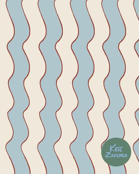 Wiggle Wallpaper graphicdesignland #howtodesignalogo All Over Print Design Patterns, Stripe Color Combinations, Strip Pattern Design, Summer Pattern Design, Textile Design Pattern, Pattern Combinations, European Pattern, Stripes Pattern Design, Scallop Pattern