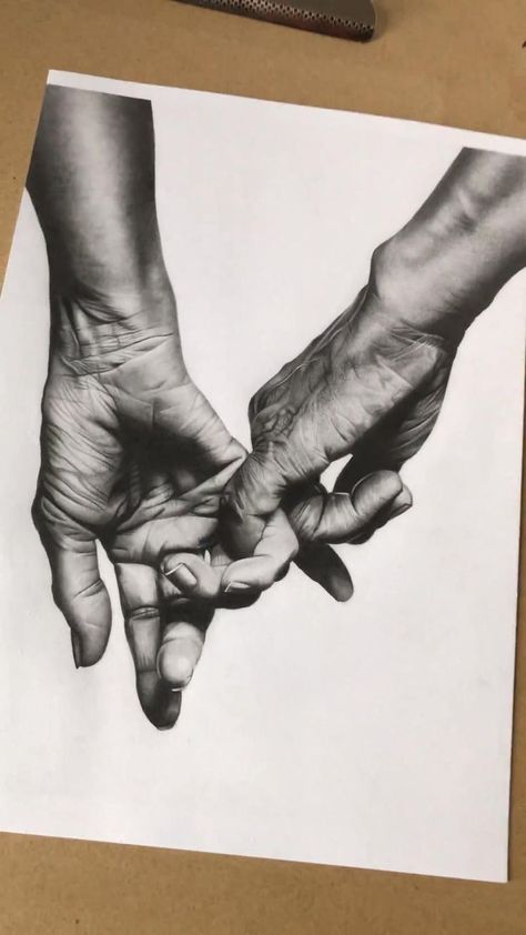 Hands Entwined, Surviving Heartbreak, Charcole Drawings, Hyperrealistic Drawing, Hands Drawing, Art Alevel, Graphite Art, Realistic Sketch, Realistic Pencil Drawings