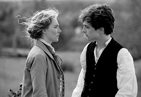 Jo And Laurie, Couples Eyes Contact, Contact Movie, No Mourners No Funerals, Little Women 2019, True Love Waits, Saoirse Ronan, Black And White Movie, Vintage Couples