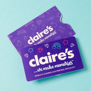 Gift Cards | Claire's US Five Below Gift Card, Bday List, Holiday Aesthetic, Purple Cards, 24th Birthday, Wedding Invitation Card Design, Walmart Gift Cards, Christmas Carols, Christmas Gift List