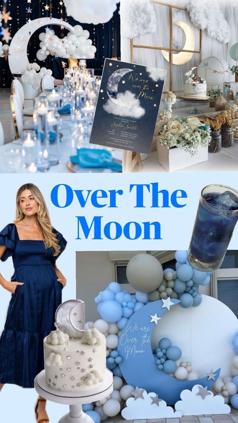 Cute babyshower theme 🌙👶 Moon Baby Shower Theme, Coffee Baby Shower, Jordan Baby Shower, Gender Reveal Baby Shower Themes, Star Baby Shower Theme, Classy Baby Shower, Baby Shower Announcement, Twinkle Twinkle Baby Shower, Moon Baby Shower