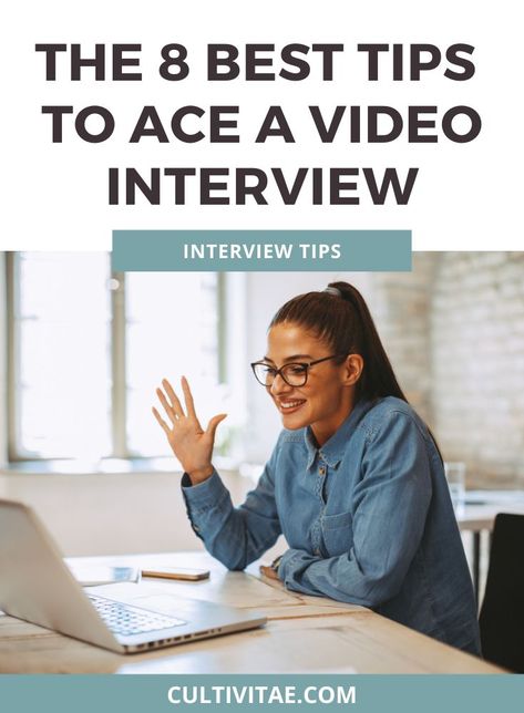 Zoom Interview Tips, Virtual Communication, Video Interview Tips, Ace An Interview, Zoom Interview, Job Hacks, Job Interview Answers, Interview Video, Business Strategy Management