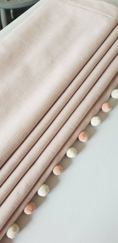 Nursery Blinds, Roman Shade Tutorial, Hillarys Blinds, Classic Roman Shades, Blackout Roman Blinds, Pink Blackout Curtains, Bamboo Roman Shades, Diy Roman Shades, Beautiful Blinds