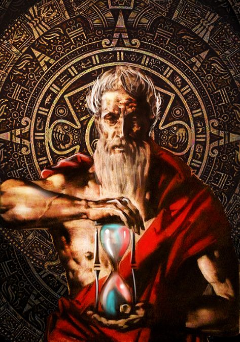 The ancient Greek religion had at least three gods representing conceptions of time: Chronos, Aion, and Kairos. Greek Paintings, Greek Mythology Tattoos, Tattoo For Son, Mythology Tattoos, Father Time, Greek Gods And Goddesses, Snake Art, Greek And Roman Mythology, Greek Mythology Art