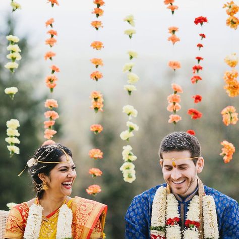 Interfaith Marriage, Vows For Her, Telugu Wedding, Multicultural Wedding, Rustic Wedding Venues, Vintage Wedding Decorations, Wedding Function, Marriage Ceremony, Western Wedding