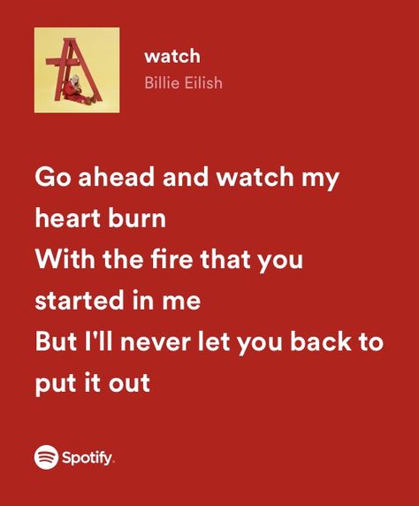 Watch My Heart Burn, Desk Decoration, Lyrics Aesthetic, Go Ahead, Billie Eilish, My Heart, Tik Tok, Desk, Let It Be