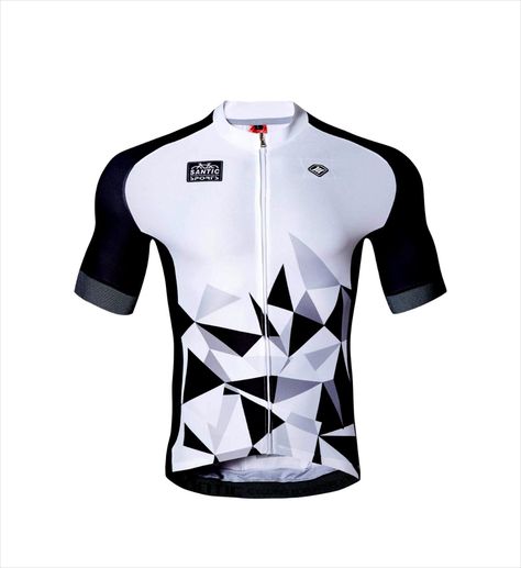 Santic Cycling Jerseys Pockets Bicycle Cycling Jersey Men, Road Bicycle Bikes, Men Cycling, Bicycle Clothing, Downhill Mtb, Bike Wear, Bike Shirts, Jacket With Pockets, Bike Jersey