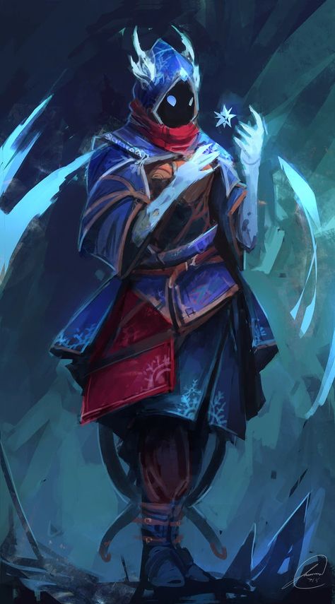 Absolutely massive collection of Character Art - Gaming post - Imgur Frost Mage, Wow Dragonflight, Ice Mage, Epic Characters, Dungeons And Dragons Art, Snow Art, Roleplay Characters, Spirited Art, Art Station