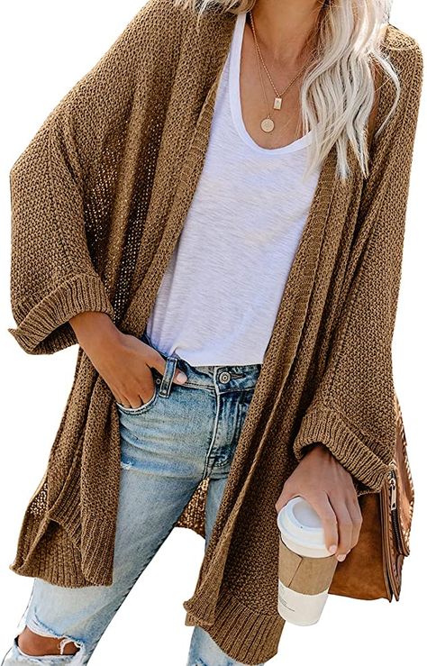 Tricotin Long, Coat Blouse, Estilo Hipster, Oversized Sweater Cardigan, Long Knit Cardigan, Gilet Long, Cardigan Sweater Coat, Long Knit, Long Sweaters Cardigan