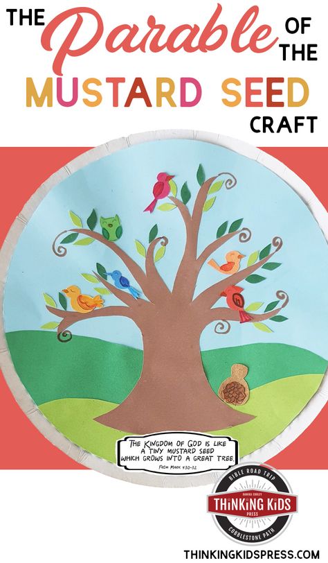 Help your children consider mustard seed parable with this fun parable of the mustard seed for kids craft. Faith Like A Mustard Seed Craft, Parable Of The Mustard Seed Craft, Mustard Seed Craft, Mustard Seed Faith Craft, Mustard Seed Parable, Parable Of The Mustard Seed, Biblical Homeschooling, Christian Parenting Books, Seed Craft