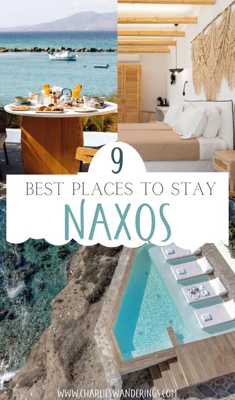 Best Hotels In Greece, Andros Greece, Italy Coast, Greek Islands Vacation, Naxos Greece, Athens Travel, Naxos Island, Greece Hotels, Europe Holidays