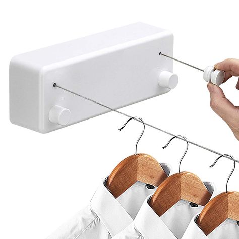 Indoor Clothes Lines, Outdoor Washing Lines, Retractable Clothes Line, Wall Drying Rack, Clothes Dryer Rack, Indoor Drying, Laundry Clothesline, Laundry Hanger, Laundry Drying