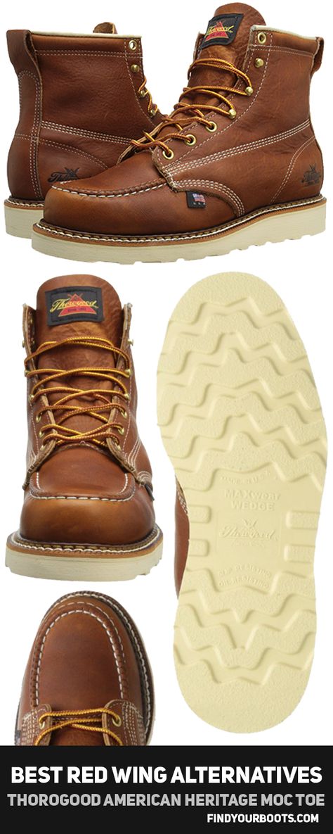 Moc Toe Boots Men Outfit, Red Wings Boots Outfit, Red Wings Boots, Women Boots Outfit, Red Wing Heritage Boots, Best Boots For Men, Thorogood Boots, Boots Men Outfit, Iron Ranger