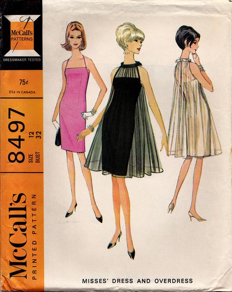 Jewelry Expensive, Mod Party, Patron Vintage, Retro Sewing Patterns, 60s And 70s Fashion, Fashion 1960s, Sixties Fashion, Cocktail Dress Vintage, Vintage Dress Patterns