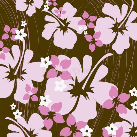 Pink and brown hibiscus royalty free illustration Pink And Brown Widgets, Pink Brown Background, Pink And Brown Pfp, Pink Green And Brown Aesthetic Wallpaper, Brown Pink Wallpaper, Brown And Pink Widget, Brown And Pink Icons, Pink And Brown Icons, Brown And Pink Background