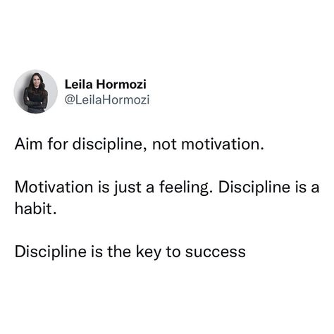 Leila Hormozi on Instagram: “99% of the success I have experienced has been directly correlated with my ability to act despite how I feel. That’s why when people say…” Leila Hormozi Quotes, Millionaire Habits, Brain Cake, Do It Now, 2023 Vision, Do It Anyway, Verses Quotes, Empowering Women, Verse Quotes