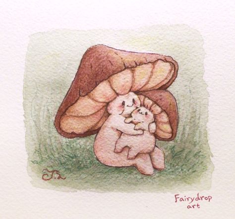 Mushroom Drawing, Mushroom Art, Dessin Adorable, Cute Little Drawings, Spotify Playlist, Cute Illustration, Art Blog, Drawing Inspiration, Doodle Art