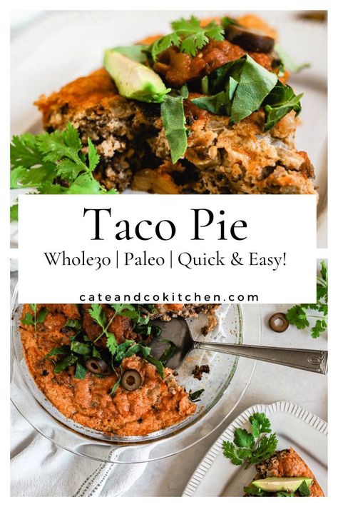 Taco Easy, Paleo Mexican Recipes, Paleo Taco, Whole30 Easy, Paleo Tacos, Beef Taco Casserole, Quick And Healthy Breakfast, Paleo Meal Prep, Whole 30 Meal Plan