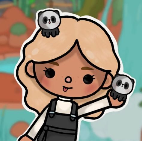 Toca Boca Pfp Brown Hair, Toca Boca Pictures, Toca Boca Pfp, Toca Life World Aesthetic Pfp, Asthetic Picture White And Black, Adorable Homes Game, Rp Ideas, Toca Life, Life Words