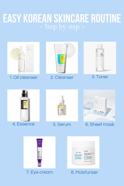 Korean skincare - Amazon finds Cosrx Snail Mucin Essence Routine, Korean Face Cleaning Routine, Cosrx Skin Care Routine Steps, Skin Care Routine Snail Mucin, What Is Essence Skincare, Korean Snail Skincare, Skin Care Routine With Snail Mucin, Korean Skincare Starter Kit, Essence Korean Skincare