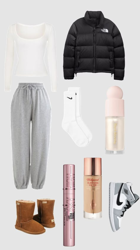 basic girl outfit #vibes #outfitinspo #basicgirl White Girl Aesthetic Outfits Basic, It Girl Outfit Ideas, Basic White Girl Style, Outfit Ideas Basic White Girl, Posh Girl Outfit, White Girl Outfits Basic, Basic British Girl, Basic White Girl Room, Clean Girl Outfits For School