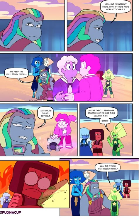 Chapter 4 page 19 Steven Universe Gone Wrong Au, Steven Universe Gone Wrong, Pink Steven, Steven Universe Movie, Steven Universe Anime, Steven Universe Au, Steven Universe Drawing, Steven Universe Funny, Steven Universe Characters