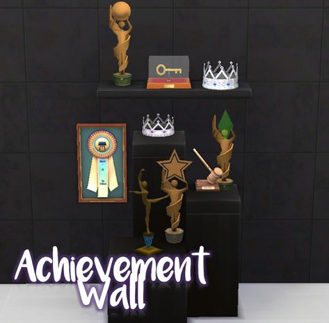 Sims 4 Cc Trophies, Sims 4 Cc Trophy, Sims 4 Cc Awards, Sims 4 Award Ceremony, Sims 4 Award Cc, Sims 4 Trophy Cc, Sims 4 Conversions, Sims Maxis Match, Homecoming King