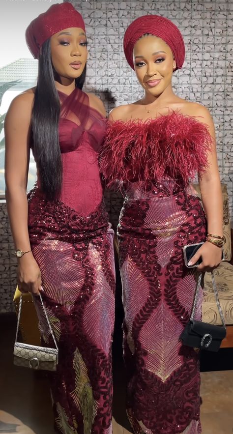 Nigerian Traditional Dresses, Nigerian Dress Styles, Aso Ebi Lace Styles, African Bridal Dress, Nigerian Dress, African Party Dresses, Nigerian Lace Styles Dress, Nigerian Lace Styles, African Lace Styles