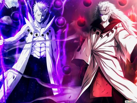 Madara & Obito Naruto Pc Wallpaper, Obito X Madara, Anime Madara, Six Wallpaper, Madara And Obito, Sage Of Six Paths, Madara Obito, Obito Madara, Madara Wallpaper