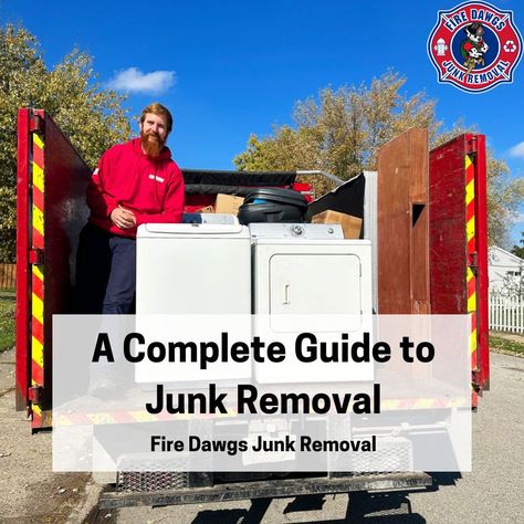 Do you have junk and other clutter lying around your home or property that you’re looking to get rid of? Want it gone yesterday, but don’t have the time or means to do it yourself. Then you should look into hiring a professional junk hauling company. But are you unsure what to expect with process? Not to worry, the clutter-cleaning pros at Fire Dawgs Junk Removal has put together a complete guide to junk removal. How To Remove Eviction, Junk Hauling, Junkyard Dog, Junk Removal Service, Junk Removal, No Worries, Reading