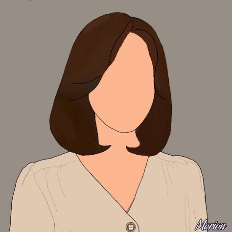 Profile Illustration Face, Faceless Cartoon, Faceless Drawing, Girly Illustration, Cute Easy Paintings, Friends Cartoon, Best Friends Cartoon, Friend Crafts, 27 September