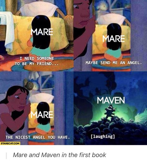 Lol. Even tho I like Maven more than Cal this is really funny Maven Calore, Serpent And Dove, The Red Queen Series, Red Queen Victoria Aveyard, D D Funny, Dungeons And Dragons Memes, Victoria Aveyard, Dragon Memes, Dnd Funny