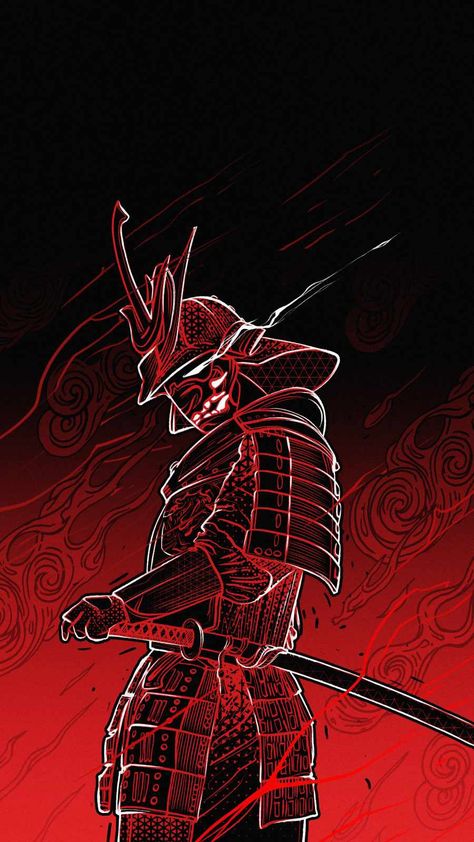 Zombie Wallpaper, Japanese Art Samurai, 1366x768 Wallpaper Hd, Japanese Wallpaper Iphone, Android Wallpaper Dark, Dark Pattern, Samurai Wallpaper, Japanese Pop Art, Samurai Artwork