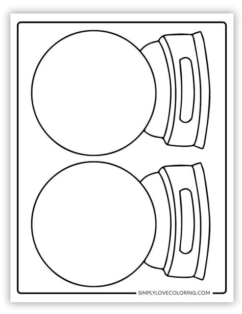 Snow Globe Templates (Free PDF Printables) - Simply Love Coloring Snow Globe Classroom Craft, 5th Grade Winter Craft Ideas, Free Snowman Faces Template Clip Art, Snow Globe Pattern, Snow Globe Svg Free, Snowman Snow Globe Craft Kids, Handprint Snowglobe Craft, January Activities For Infants, Snow Globe Printable Template