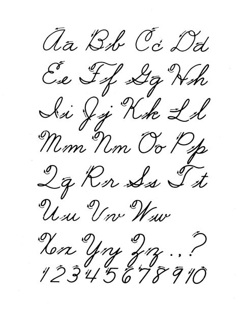 Free Printable Cursive Alphabet Letters Cursive Alphabet Printable, Cursive Alphabet Chart, Cursive Letters Alphabet, Cursive Worksheets, Fancy Cursive, Cursive Handwriting Worksheets, Cursive Practice, Cursive Writing Worksheets, Cursive Words