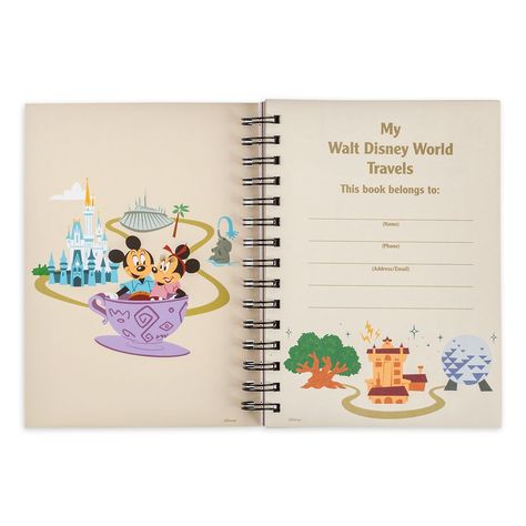 Mickey Mouse and Friends Travel Journal – Walt Disney World  shopDisney #AD, #Travel, #ad, #Journal, #Friends, #Mickey Disney Travel Journal, Journal Friends, Scrapbook Pockets, Travel Ad, Toy Ideas, Friends Travel, Disneyland Trip, Disney Shop, Disney World Trip