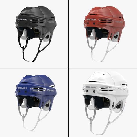 Hockey Helmet, 3ds Max Models, Low Poly, Bicycle Helmet, 3ds Max, Hockey, Models, Ice Hockey