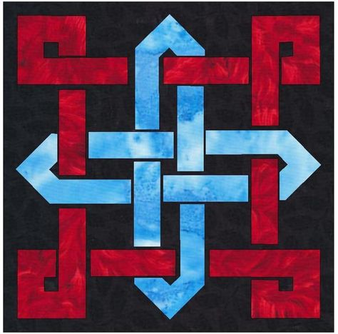 Knot Quilt, Irish Quilt, Celtic Quilt, Machine Embroidery Quilts, Quilt Applique, Appliqué Quilts, Cross Quilt, Barn Quilt Designs, Quilt Square Patterns