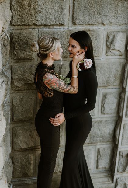 Beach Wedding Dress Guest Summer, Sappho Aesthetic, Beach Wedding Dress Guest, Non Binary Quotes, Binary Quotes, Wedding Dress Guest, Wlw Wedding, Pride Fashion, Lesbian Weddings