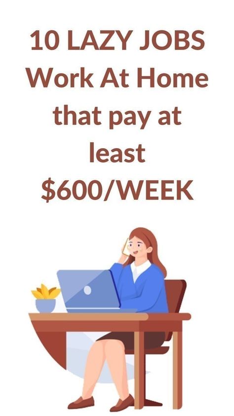 10 Lazy Jobs Work At Home That Pay At Least $600/Week Amazon Work From Home, Company Job, Online Side Hustle, Looking For People, Social Media Jobs, Job Work, Work At Home, Earn Money From Home, Remote Jobs