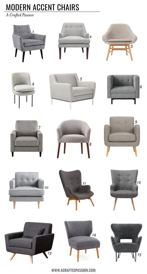 Vstupná Hala, Living Chair, Modern Accent Chairs, Sophisticated Furniture, Chair Decor, Living Room Sofa Design, Grey Room, Living Room Scandinavian, Modern Accent Chair