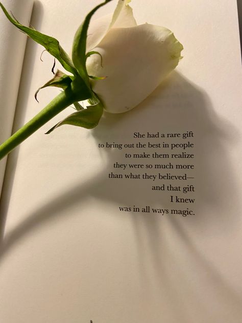 #quote #atticus #rose #whiterose #book #inspirational #love #aesthetic White Rose Quotes Love, Buy Yourself Flowers Quote, Roses Quotes Aesthetic, Rose Quotes Aesthetic, Rose Poetry, White Roses Wallpaper, Rose Poems, Rose Meaning, Roses Aesthetic