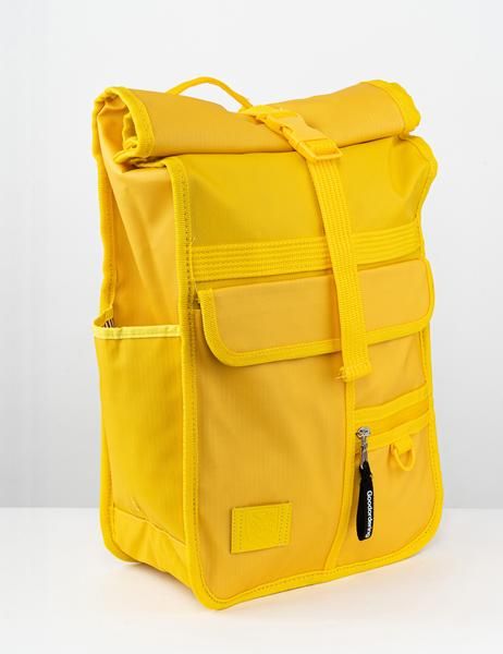 Backpacking Outfits, Diy Backpack Pattern, Japanese School Bag, Backpack Sewing, Yellow Backpack, Aesthetic Backpack, Rolltop Backpack, Diy Backpack, London Bags