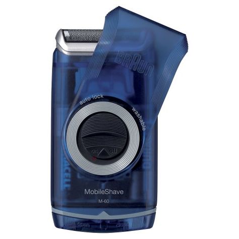 Braun washable Pocket Mobile Shaver Mentransparent blue -- Learn more by visiting the image link. Braun Shaver, Best Electric Shaver, Electric Shaver Men, Electric Razor, Aftershave, Personal Hygiene, Electric Shaver, Beauty Treatments, Smooth Skin