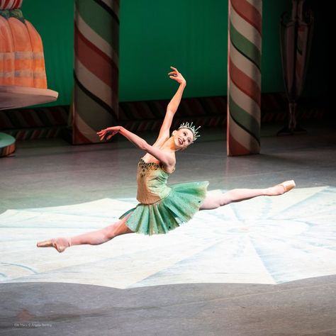 Pacific Northwest Ballet's Elle Macy as Dewdrop in Balanchine's "The Nutcracker" - Photo by Angela Sterling #tututuesday Pacific Northwest Ballet, Ballerina Barbie, The Nutcracker, Nutcracker, Pacific Northwest, North West, Ballet