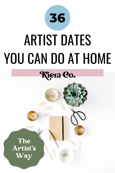 The Artists Way Dates, Artists Date Ideas, Artist Way Dates, Artist Dates Ideas, Artist Date Ideas Julia Cameron, Artists Date, Artistic Date Ideas, Artist Daily Routine, Artistic Hobbies To Try