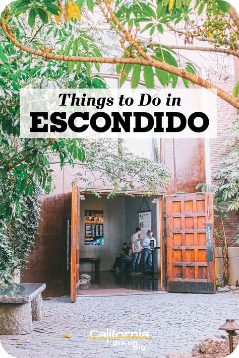 Things To Do In Escondido California, Coronado Restaurants, Escondido California, San Diego Eats, San Diego Breweries, Communal Coffee San Diego, Door County Wineries, San Diego Living, San Diego Travel