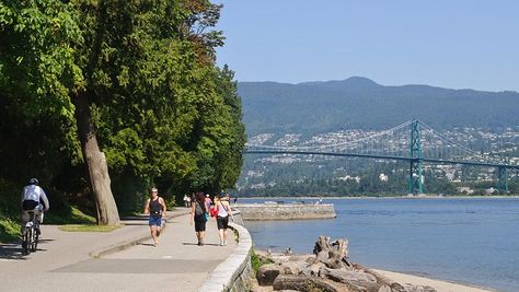 A list of the best things to do, see, walk and eat in Yaletown, Vancouver! Vancouver Vacation, Vancouver Condo, Stanley Park Vancouver, Stanley Park, Canadian Travel, Urban Park, Summer Bucket Lists, Canada Travel, International Travel