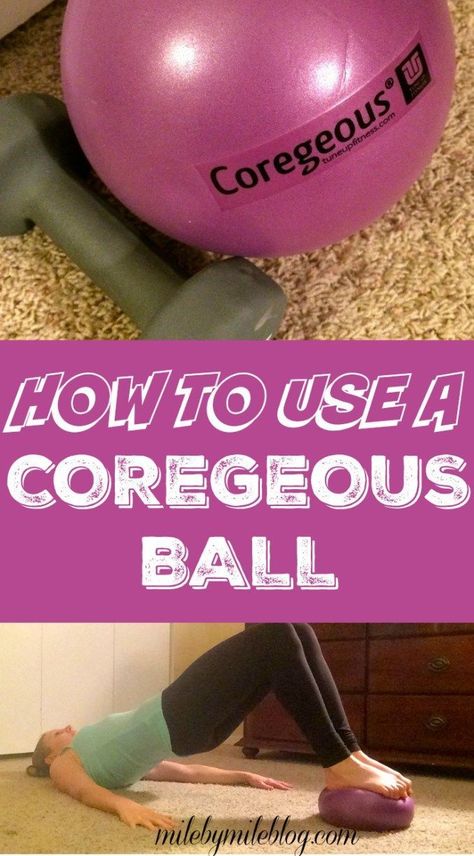 A Coregeous Ball can be used for core work or for releasing the posts. Learn some simple ways to get started using this fitness tool. Gym Equipment Workout, Core Work, Hip Flexors, Core Exercises, Floor Workouts, Fitness Tools, Fitness Advice, Running Tips, Strength Workout