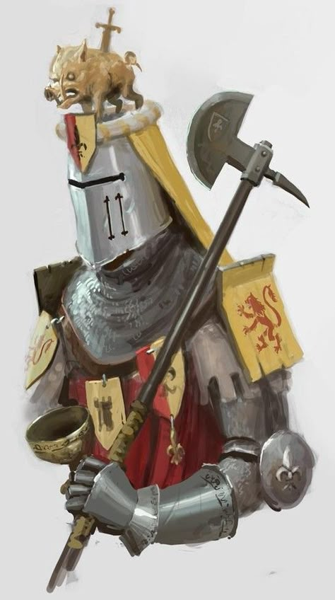 Knight Portrait, Dragon Knight, Warhammer Art, Knight Art, Knight Armor, Medieval Armor, Medieval Knight, Fantasy Paintings, Fantasy Armor